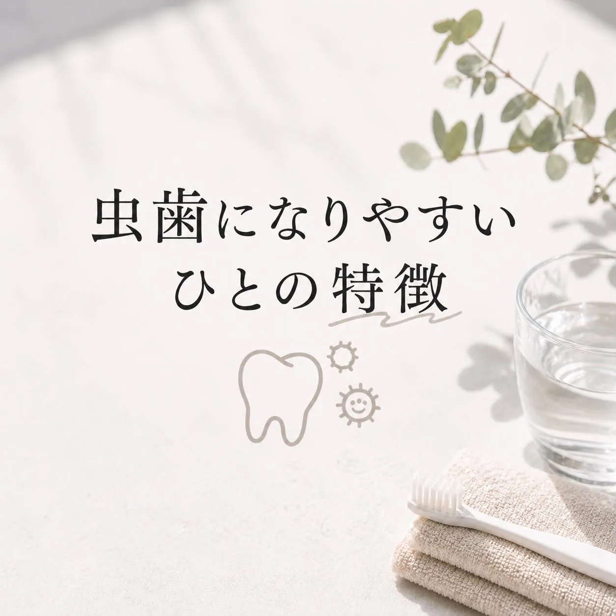 🦷✨虫歯になりやすいひとの特徴✨🦷